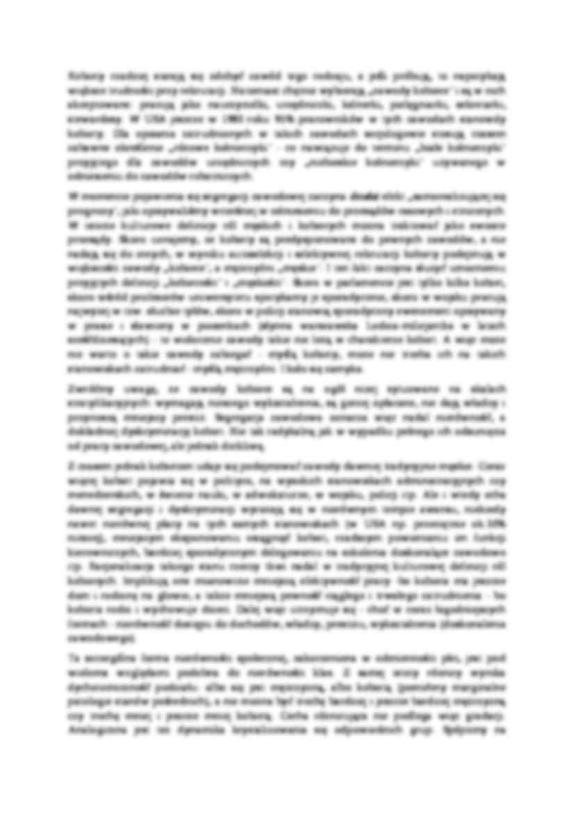 Nierówności dychotomiczne - socjologia - strona 2