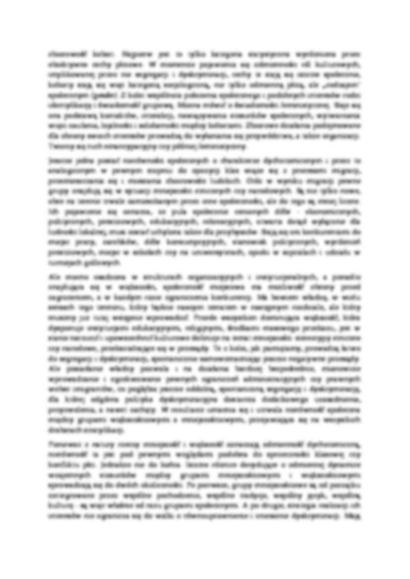 Nierówności dychotomiczne - socjologia - strona 3