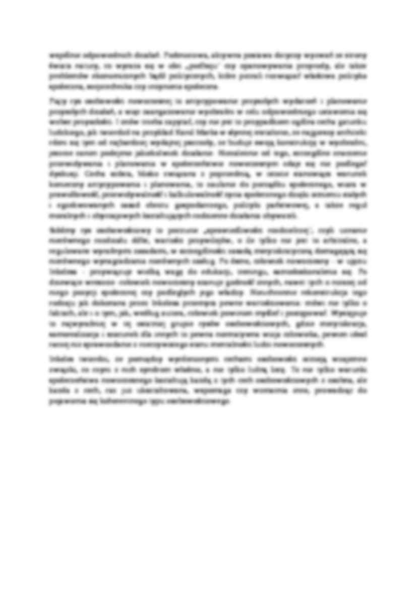 Osobowość nowoczesna - wykład socjologia - strona 2