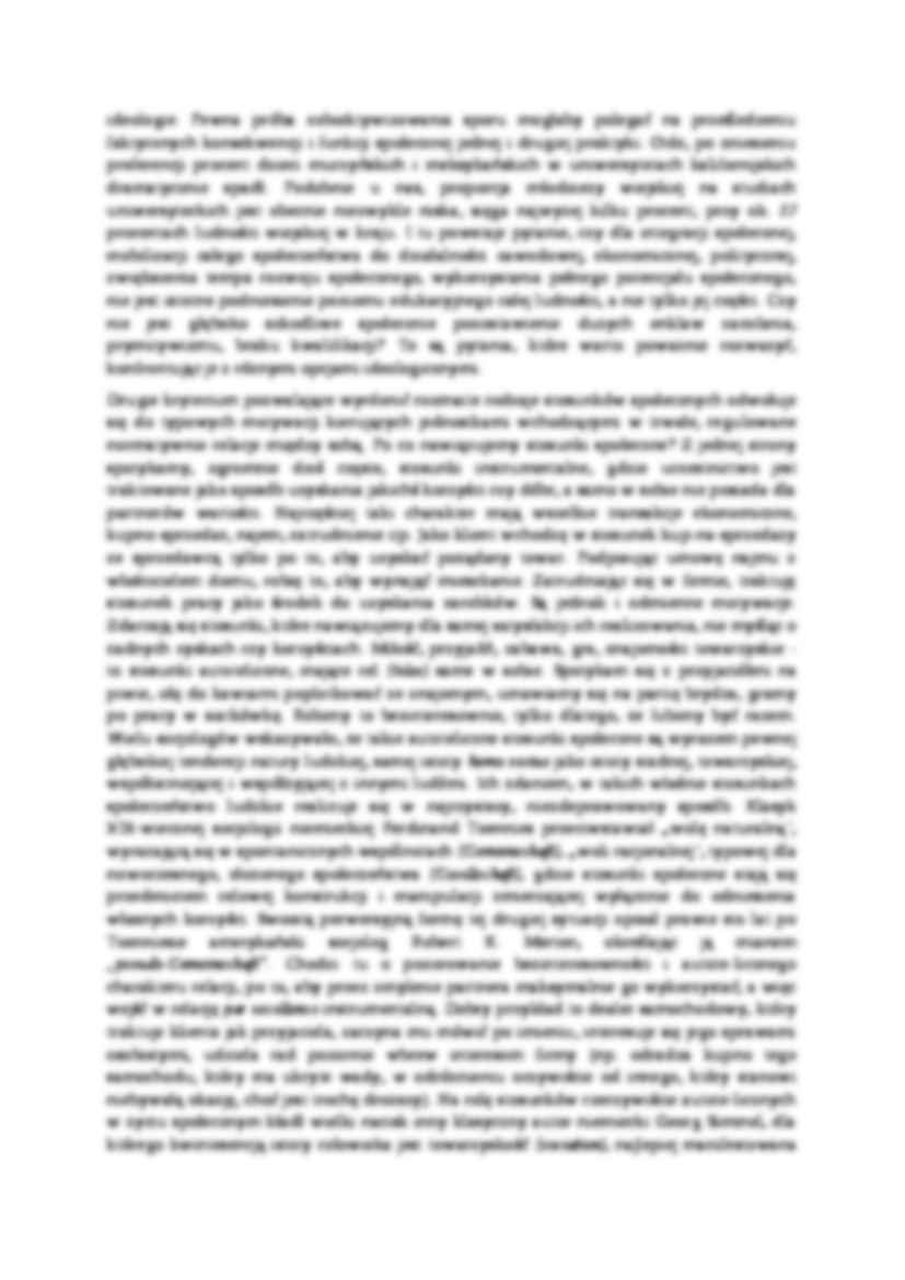 Typy stosunków społecznych - strona 3