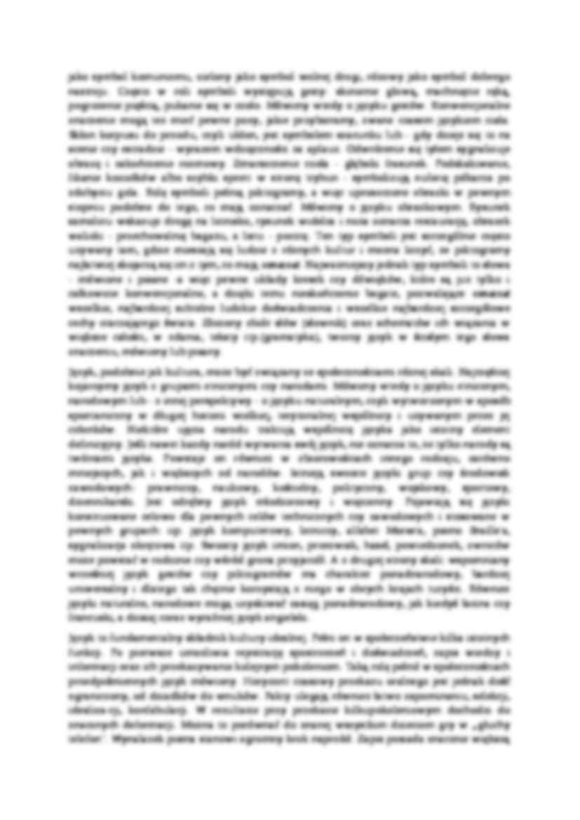 Język  jako instrument idei - strona 2