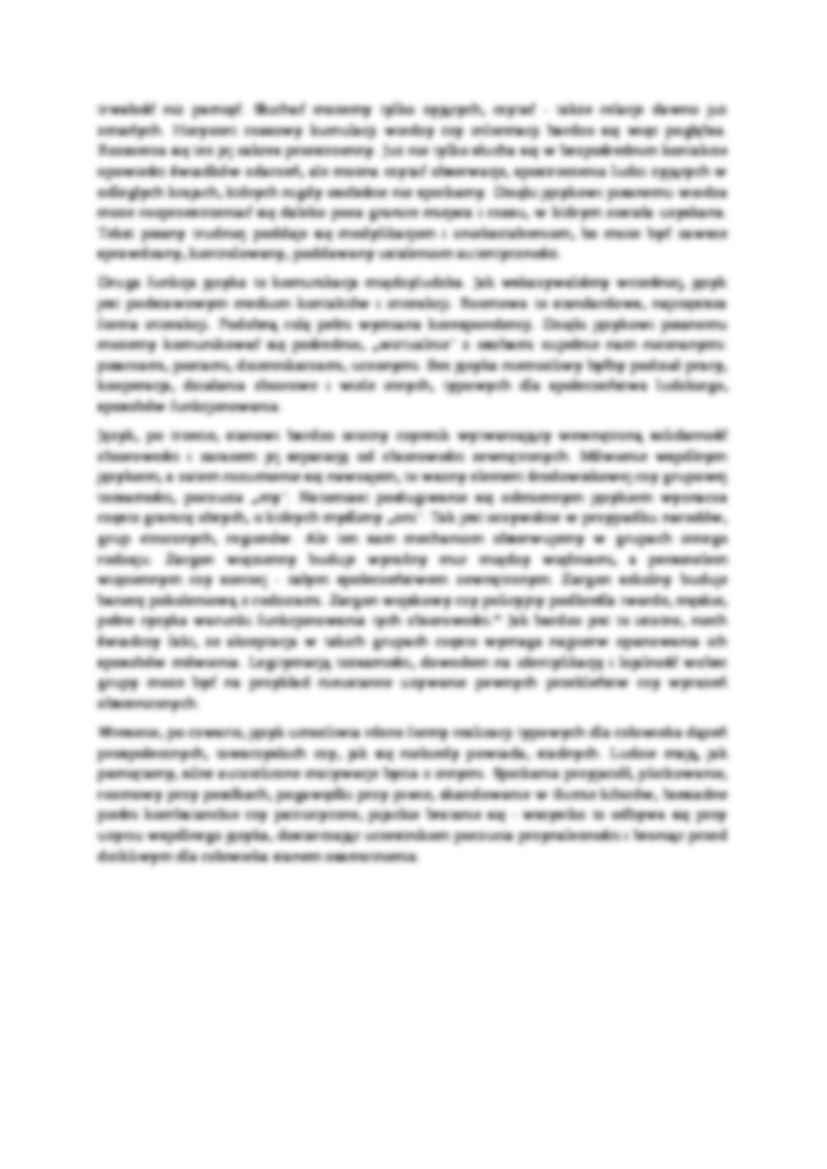 Język  jako instrument idei - strona 3