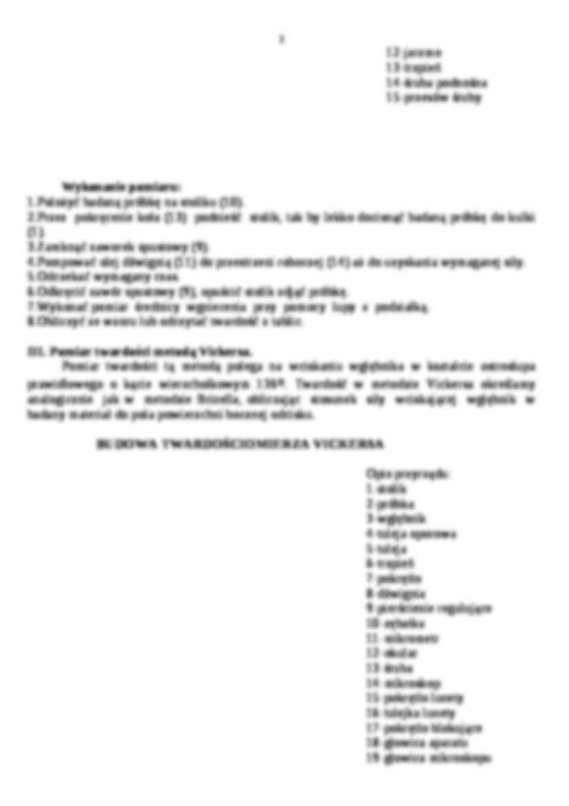 Badanie twardości metali - strona 3