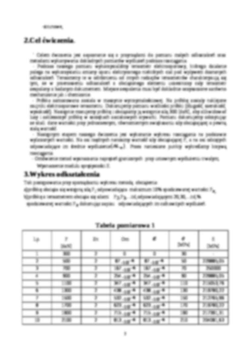 Pomiar statycznego rozciągania - opracowanie  - strona 2