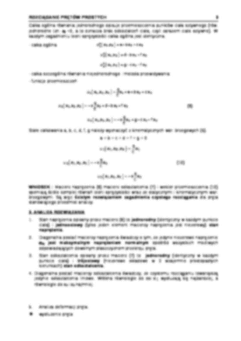 Czyste rozciąganie - sformułowanie zagadnienia  - strona 3