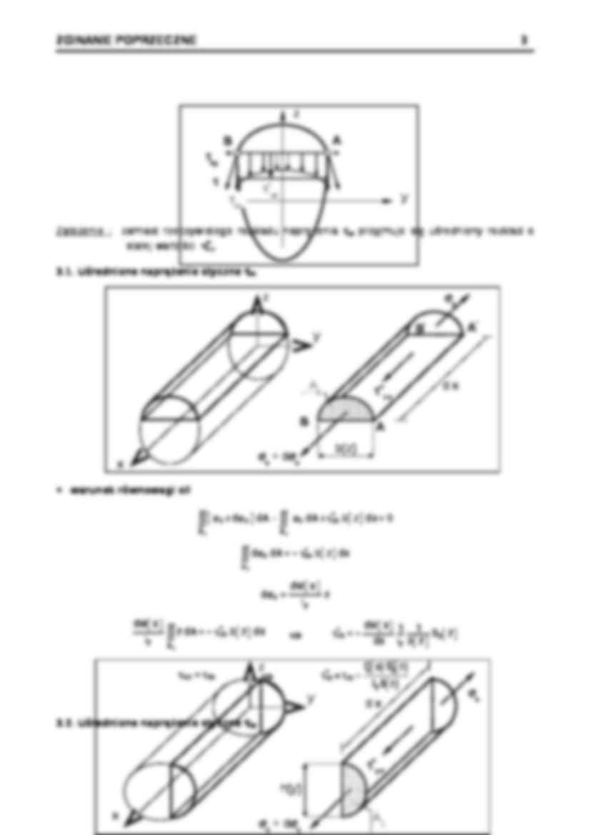 Zginanie poprzeczne - sformułowanie problemu  - strona 3