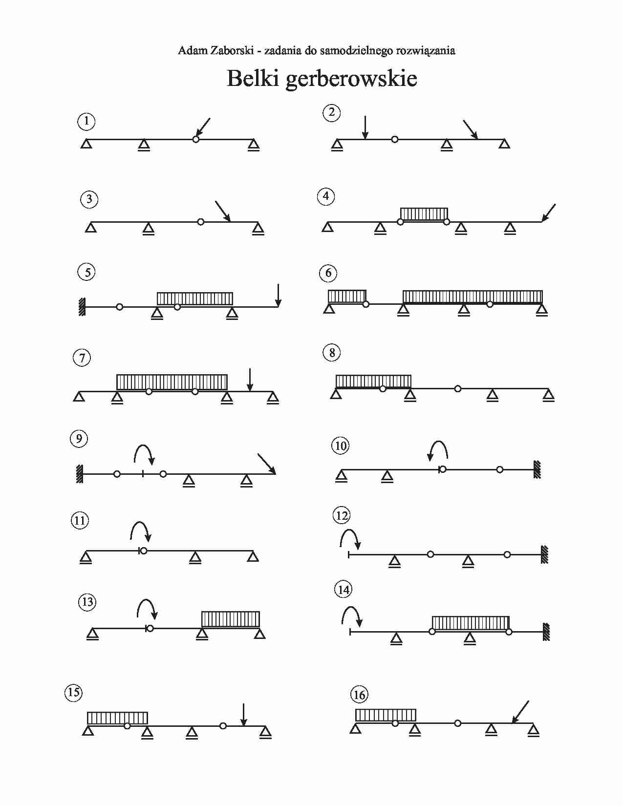 Belki gerberowskie  - strona 1