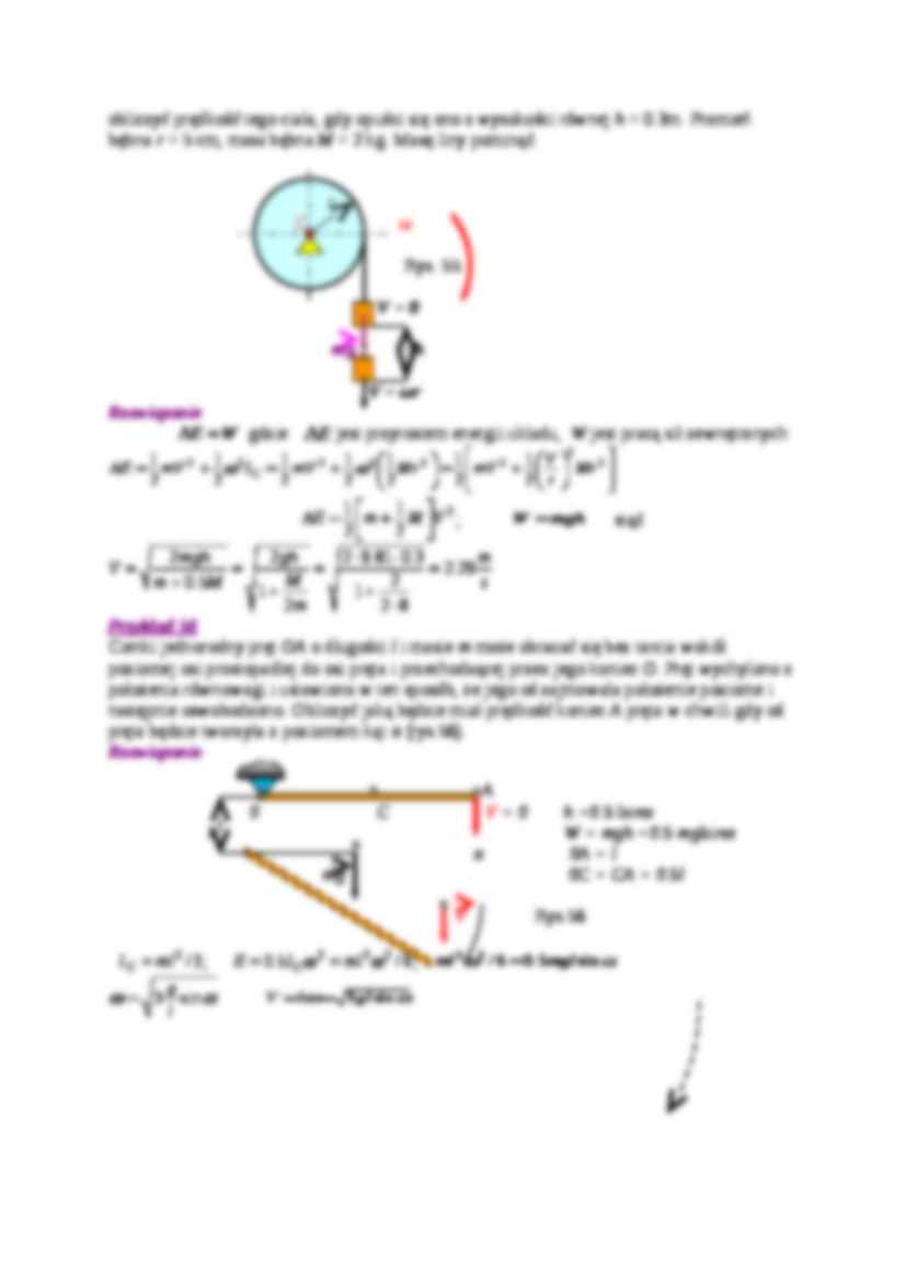 Kinematyka - ćwiczenia 14 - strona 2
