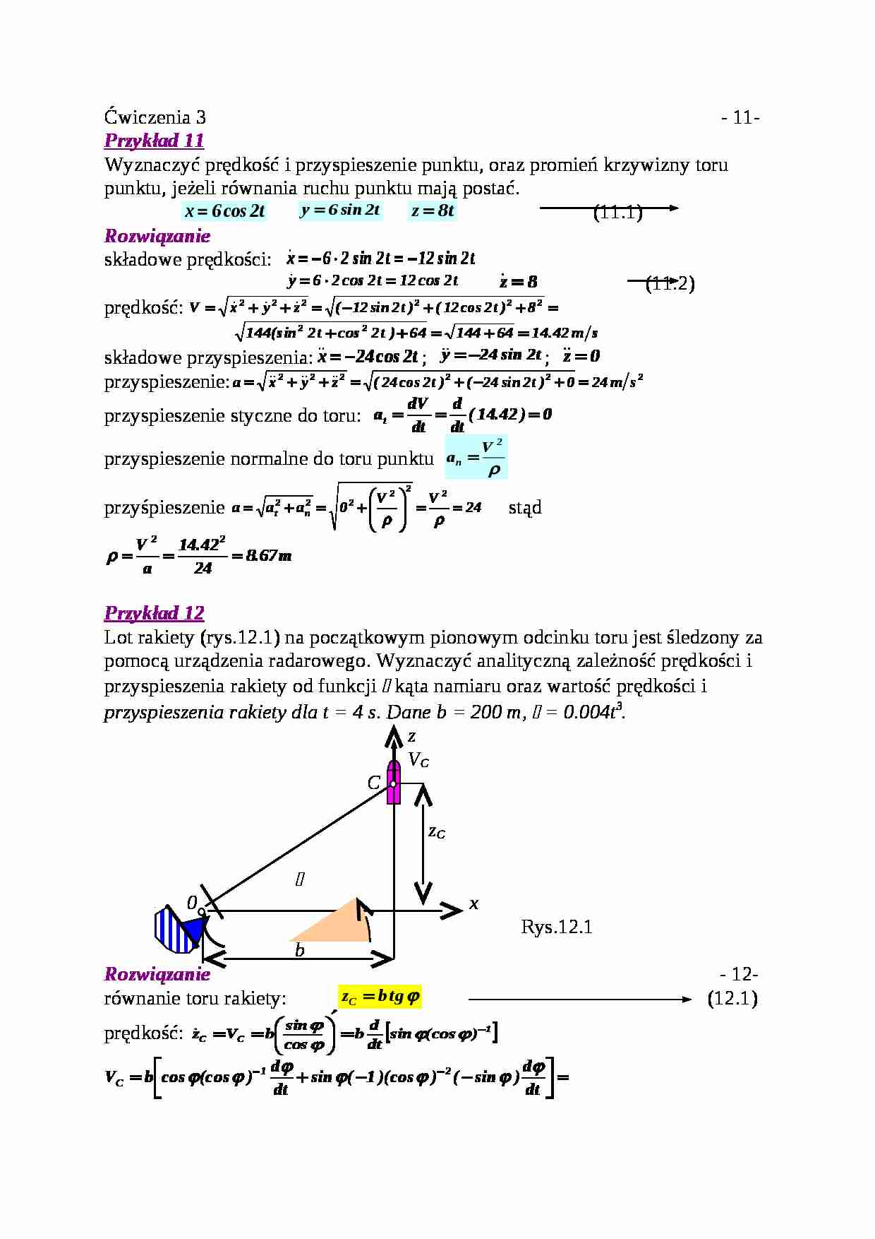 Ćwiczenia 3 - strona 1