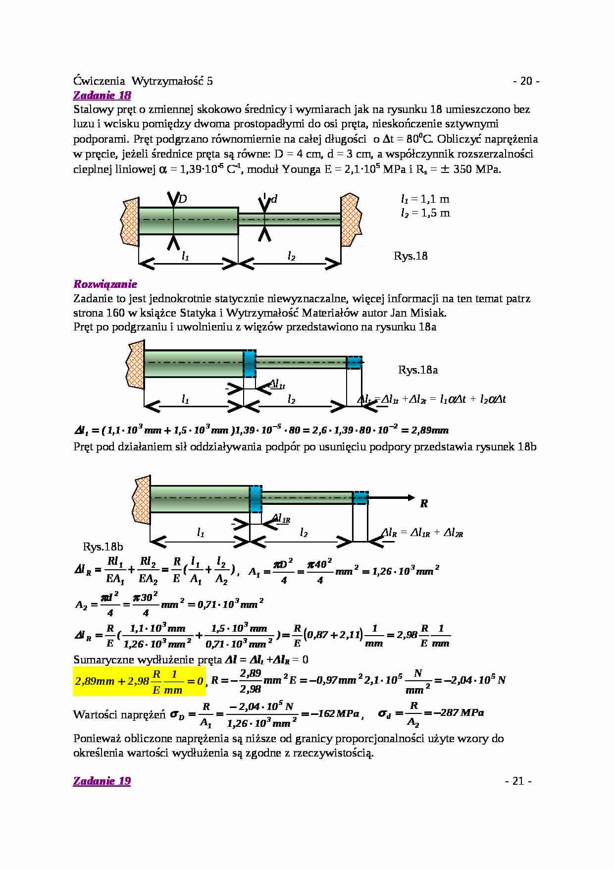 Wytrzymałość - ćwiczenia  - strona 1