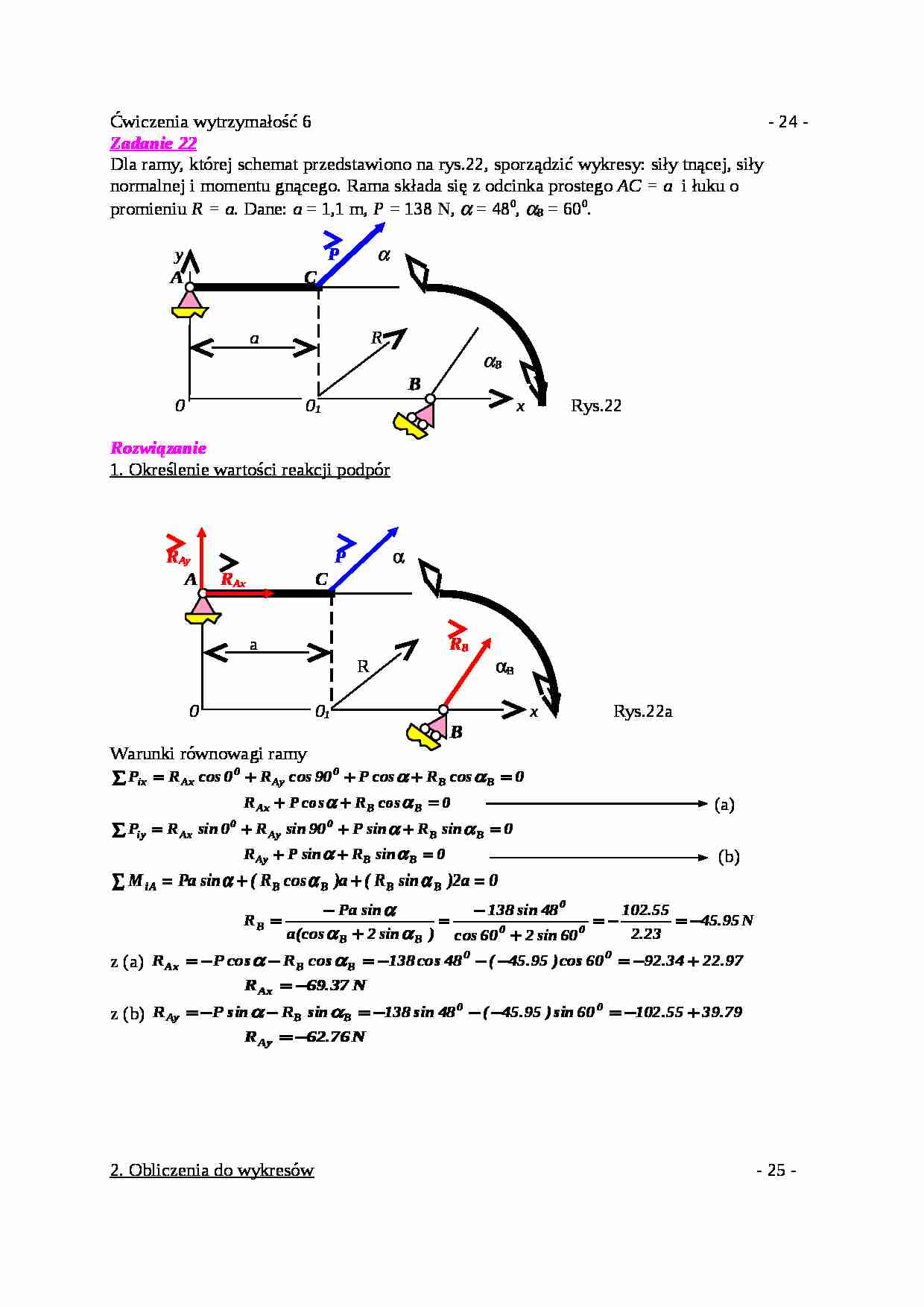 Wytrzymałość - ćwiczenia 6 - strona 1
