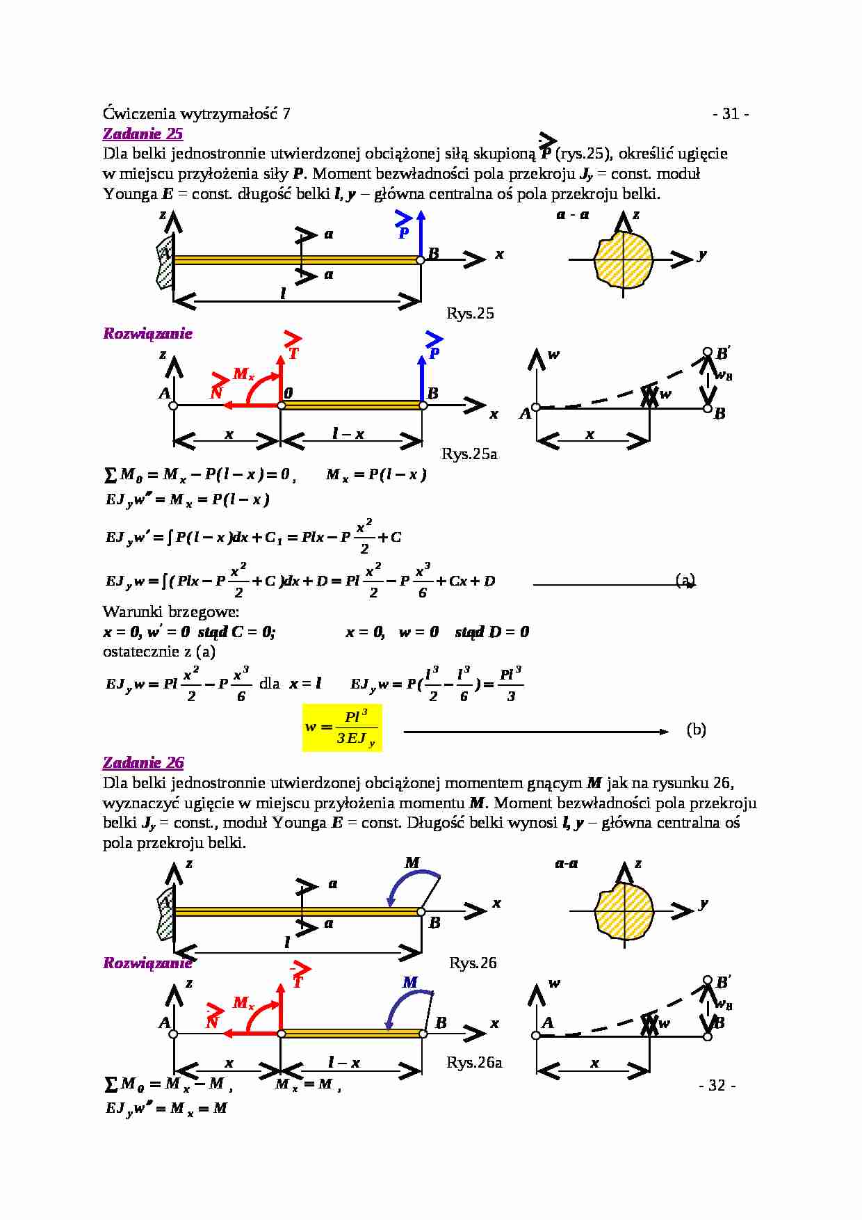 Wytrzymałość - ćwiczenia 7 - strona 1