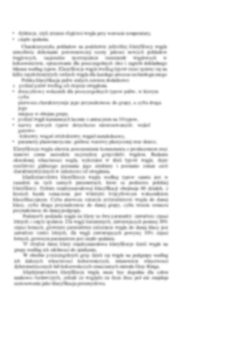 Klasyfikacja węgli - wykład - strona 2