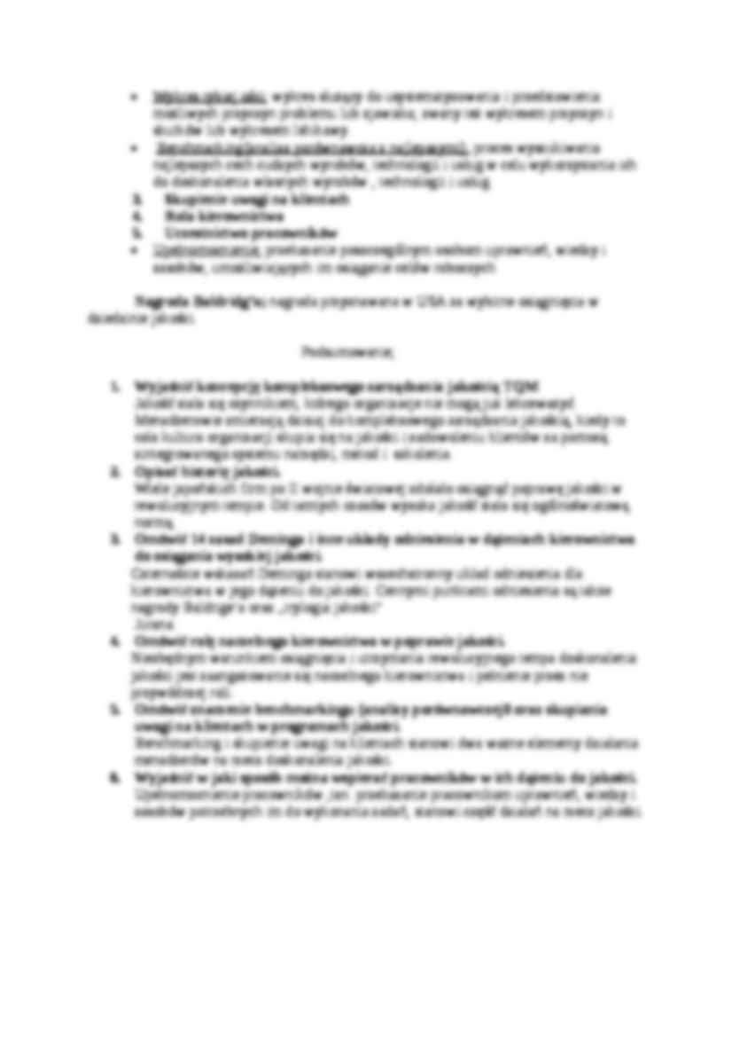 Kierowanie zespołami - jakość, omówienie - strona 2