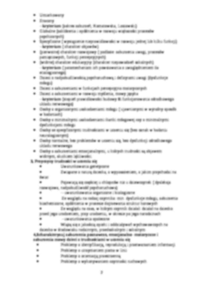 Pedagogika specjalna, oligofrenopedagogika, surdopedagogika,w tyflopedagogika - pedagogika - strona 2