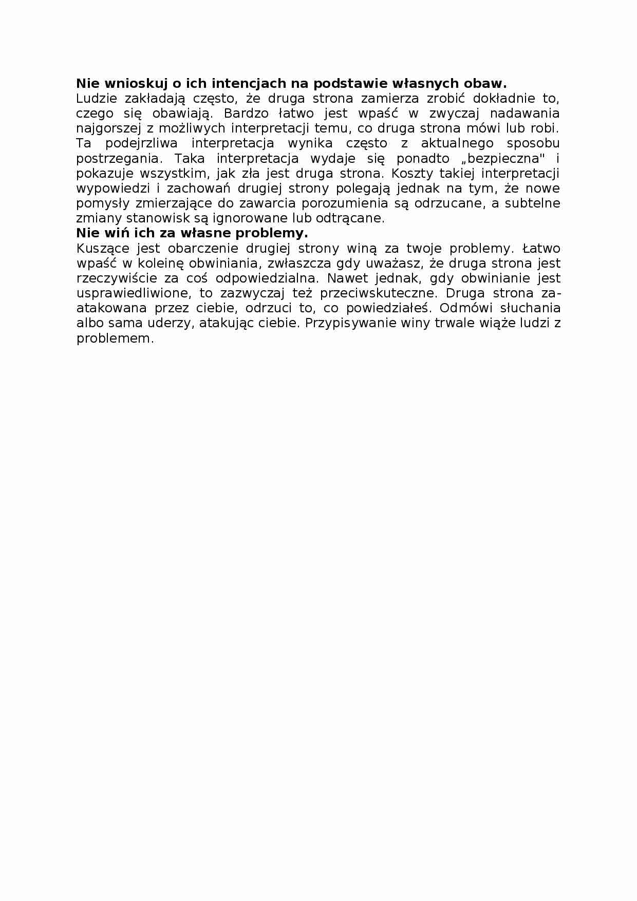 Wnioskowanie o intencjach, omówienie - strona 1