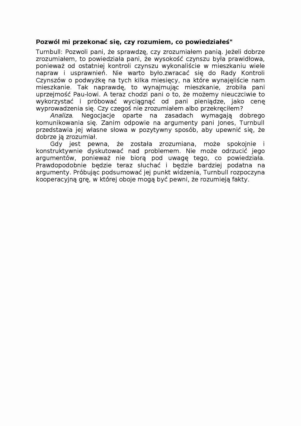 Pozwól mi przekonać się, omówienie - strona 1