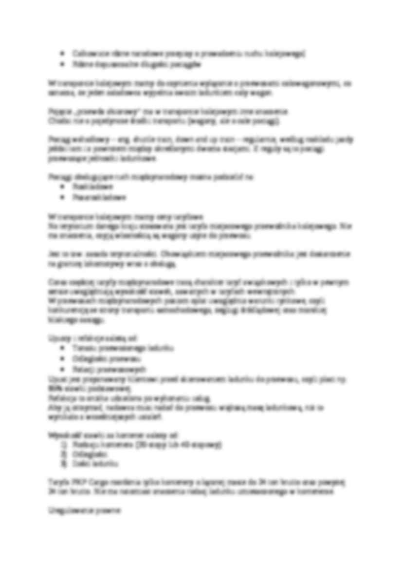 Transport kolejowy  - omówienie. - strona 3