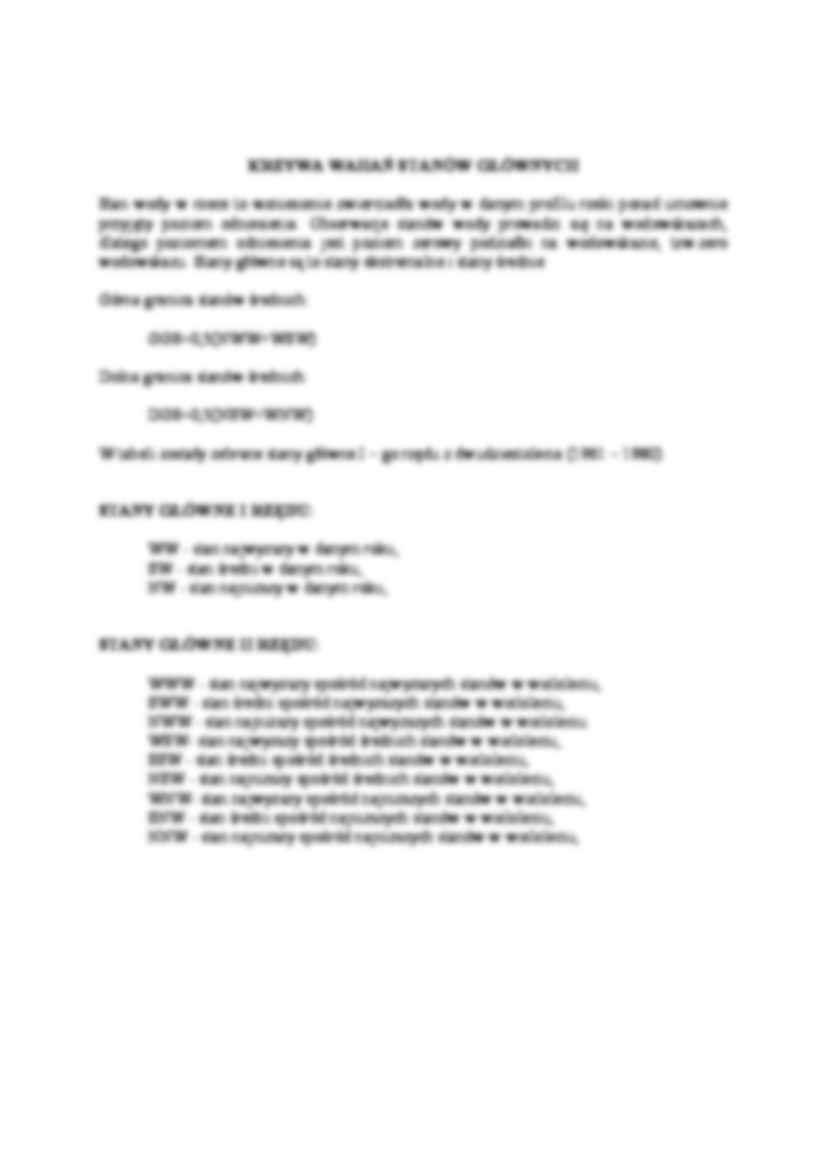 Operat hydrologiczny - rzeka Pilica - omówienie - strona 3
