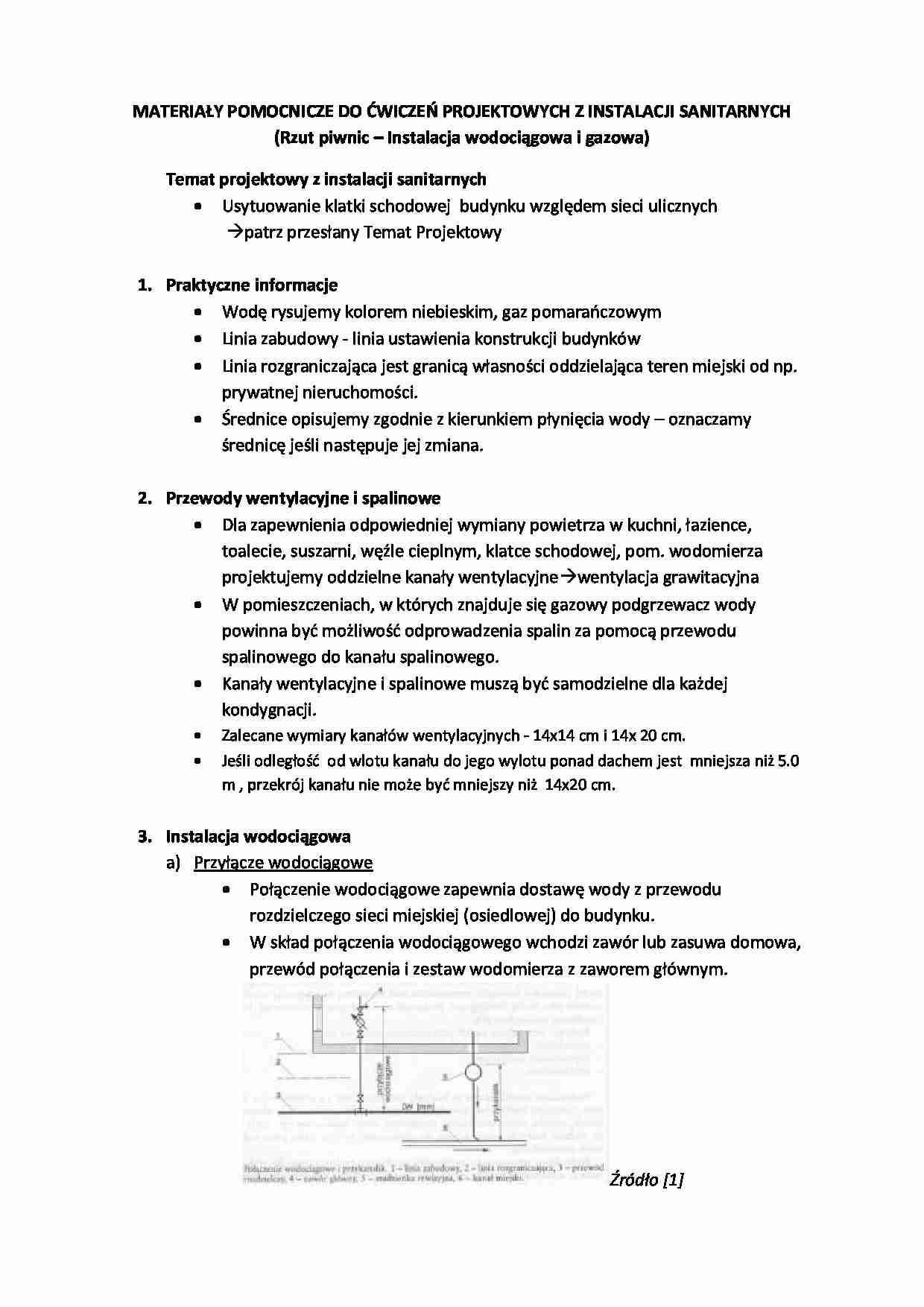 Rzut piwnic - materiały - strona 1