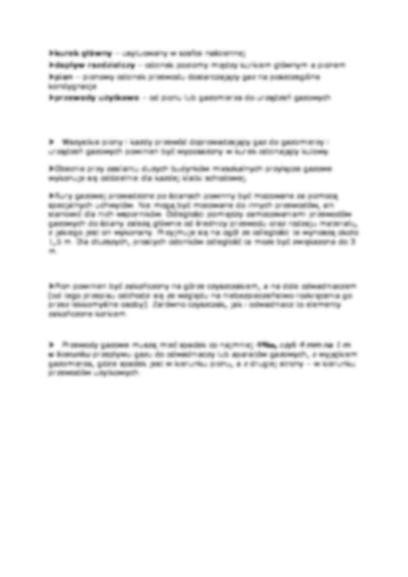 Usytuowanie i prowadzenie przewodów gazowych - omówienie - strona 2
