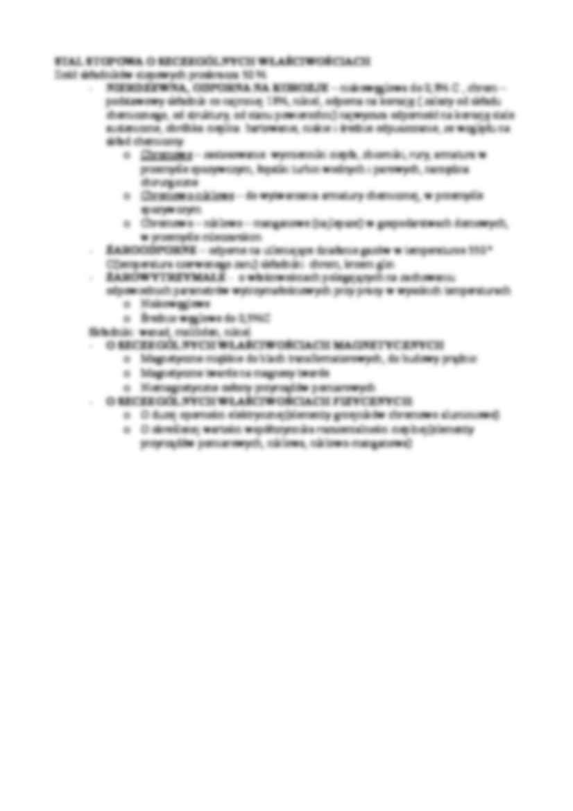 Stal stopowa - omówienie - strona 2