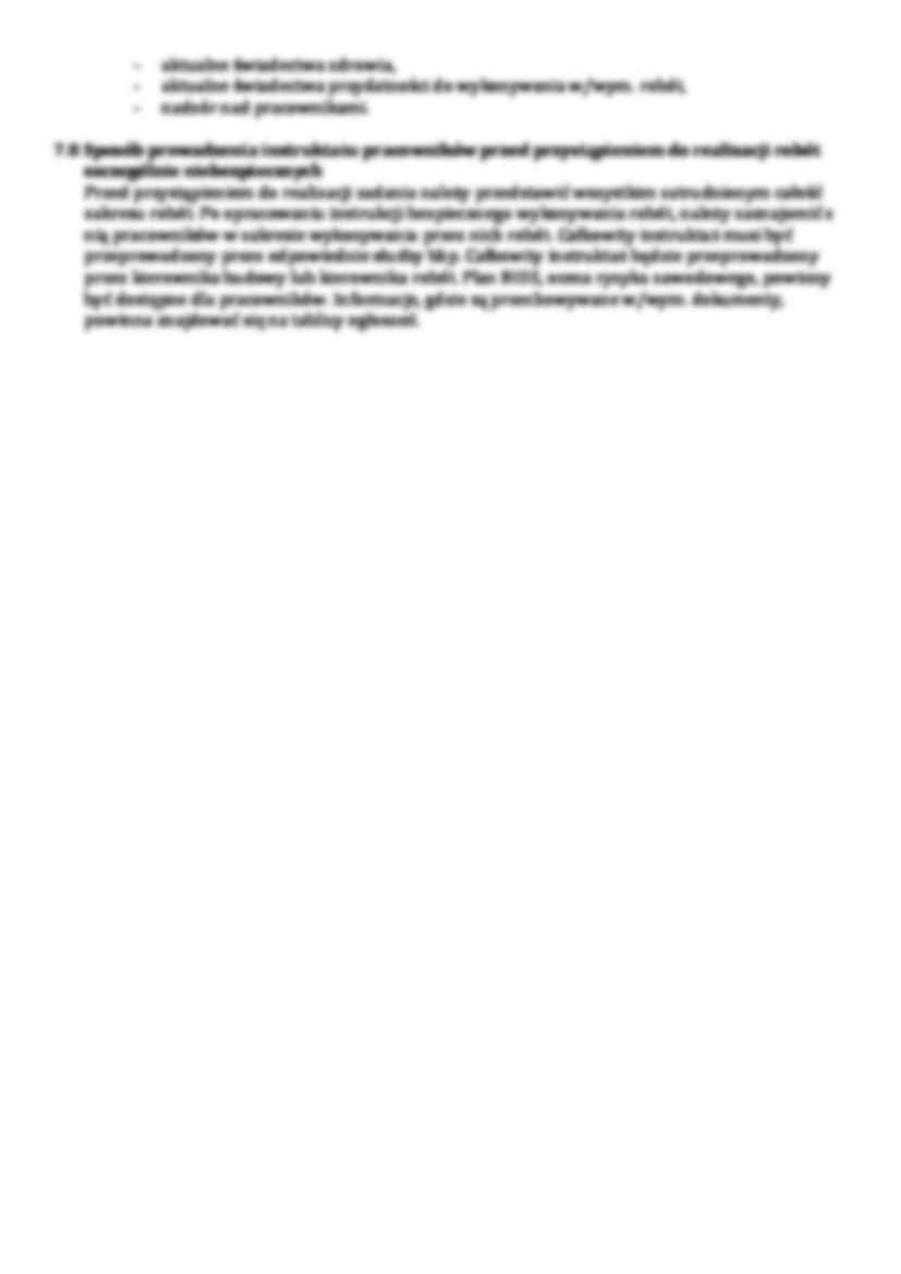 Bezpieczeństwo i ochrony zdrowia - omówienie - strona 2