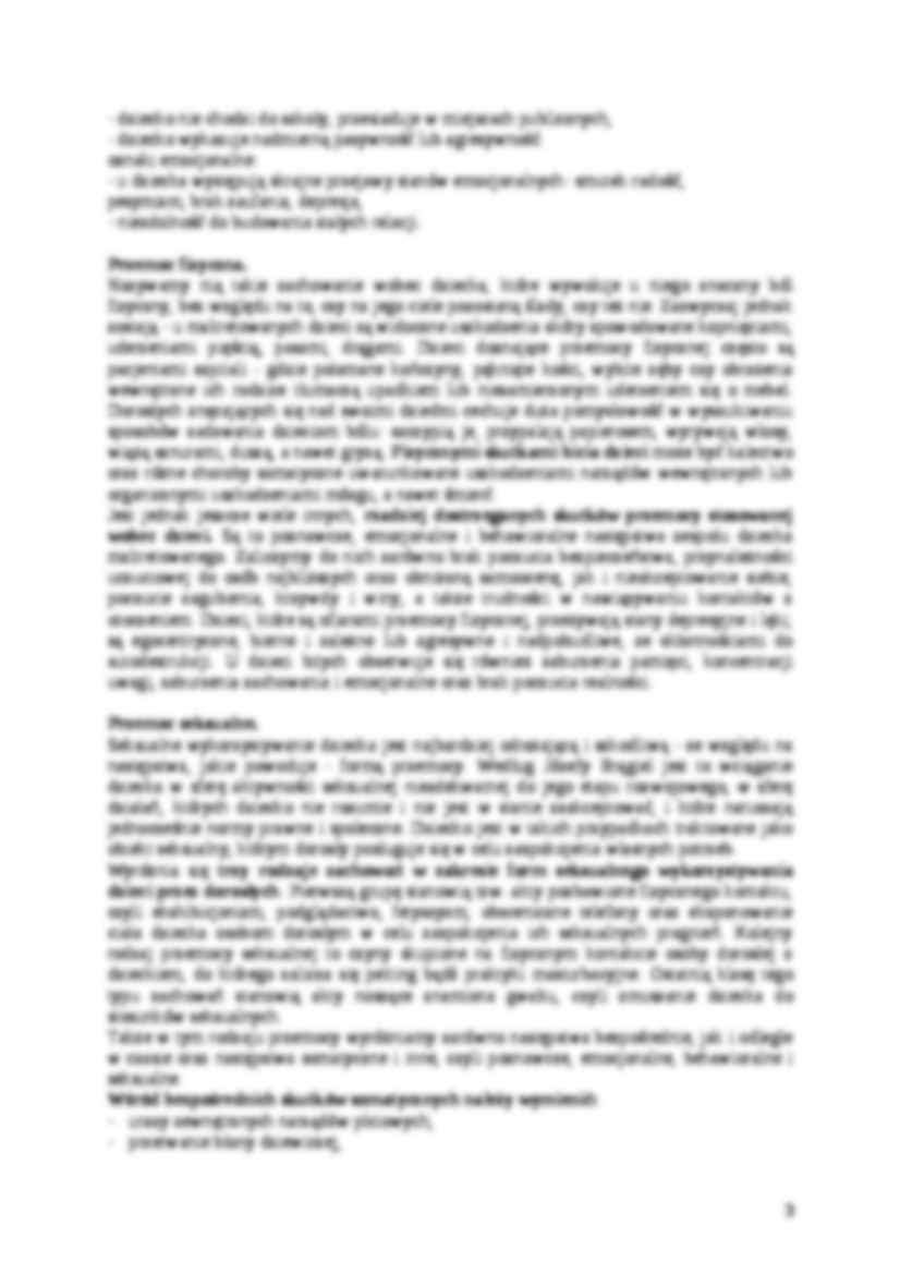 PRZEMOC WOBEC DZIECI - PRZYCZYNY, PRZEJAWY, DIAGNOSTYKA, SKUTKI - strona 3