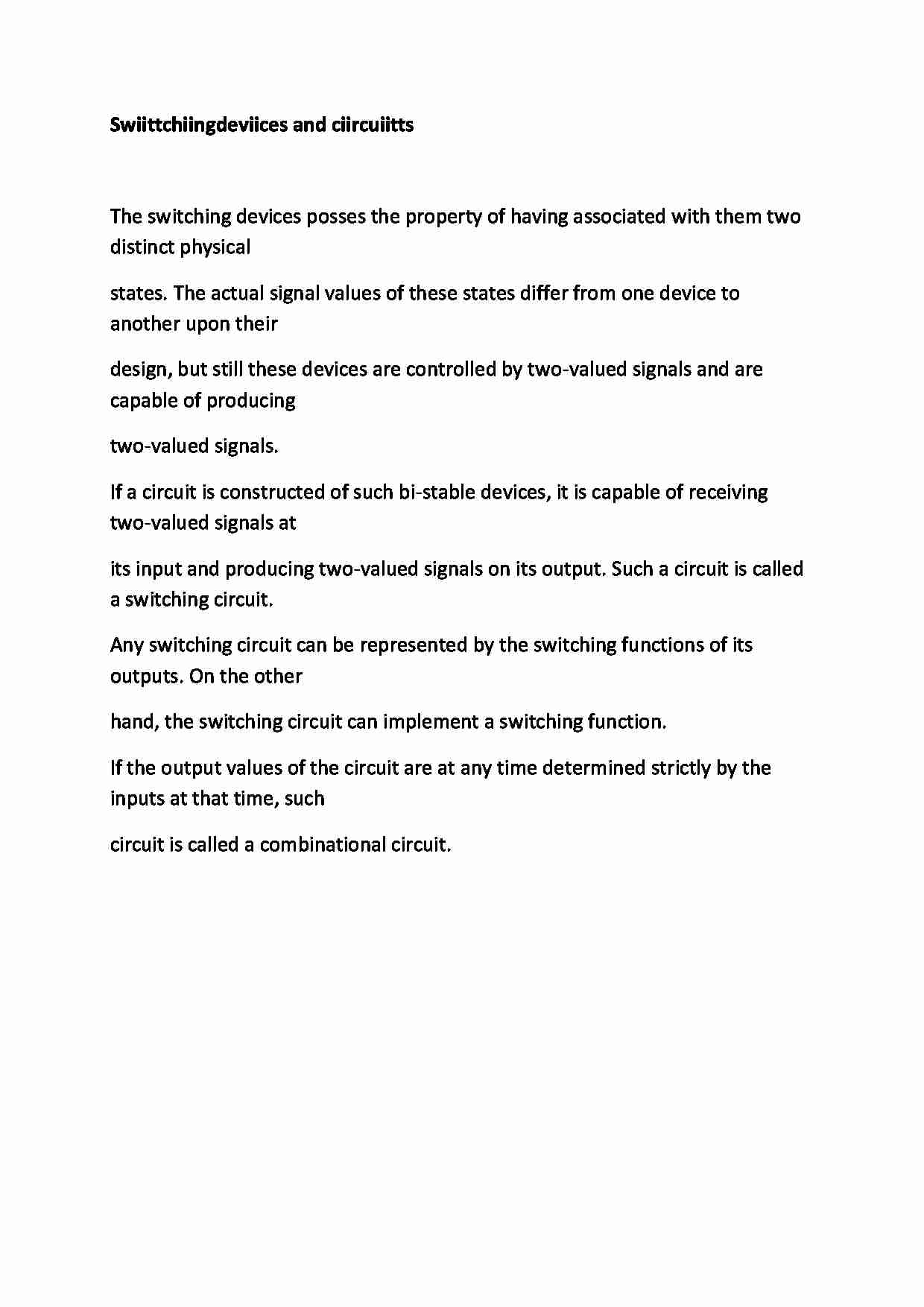 Urządzenia i układy przełączające - strona 1