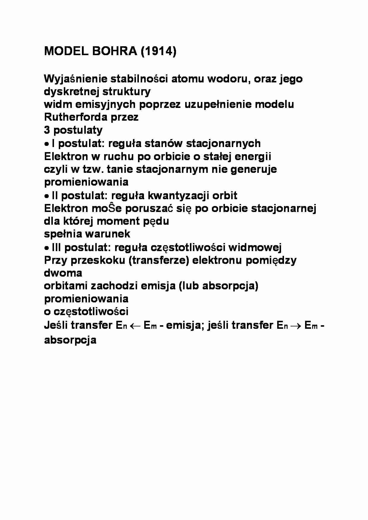 Model Bohra (1914) - strona 1