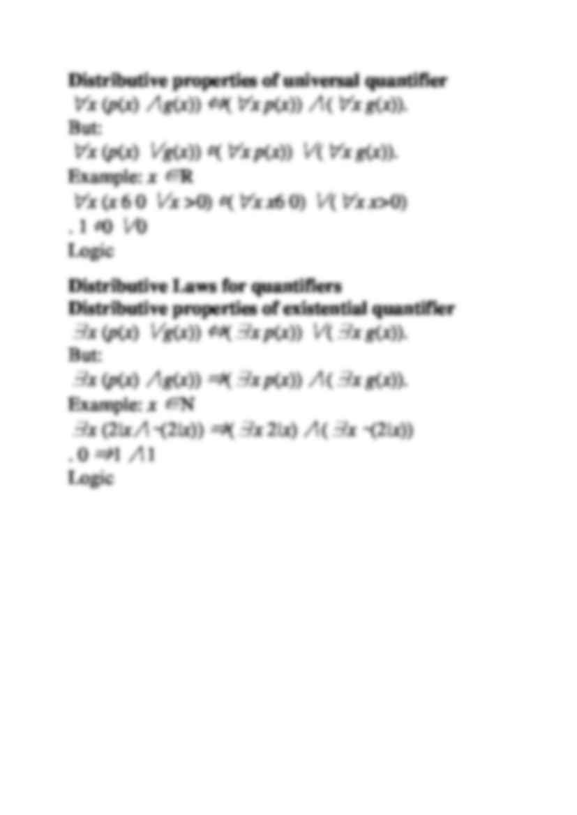 Właściwości kwantyfikatorów - strona 2