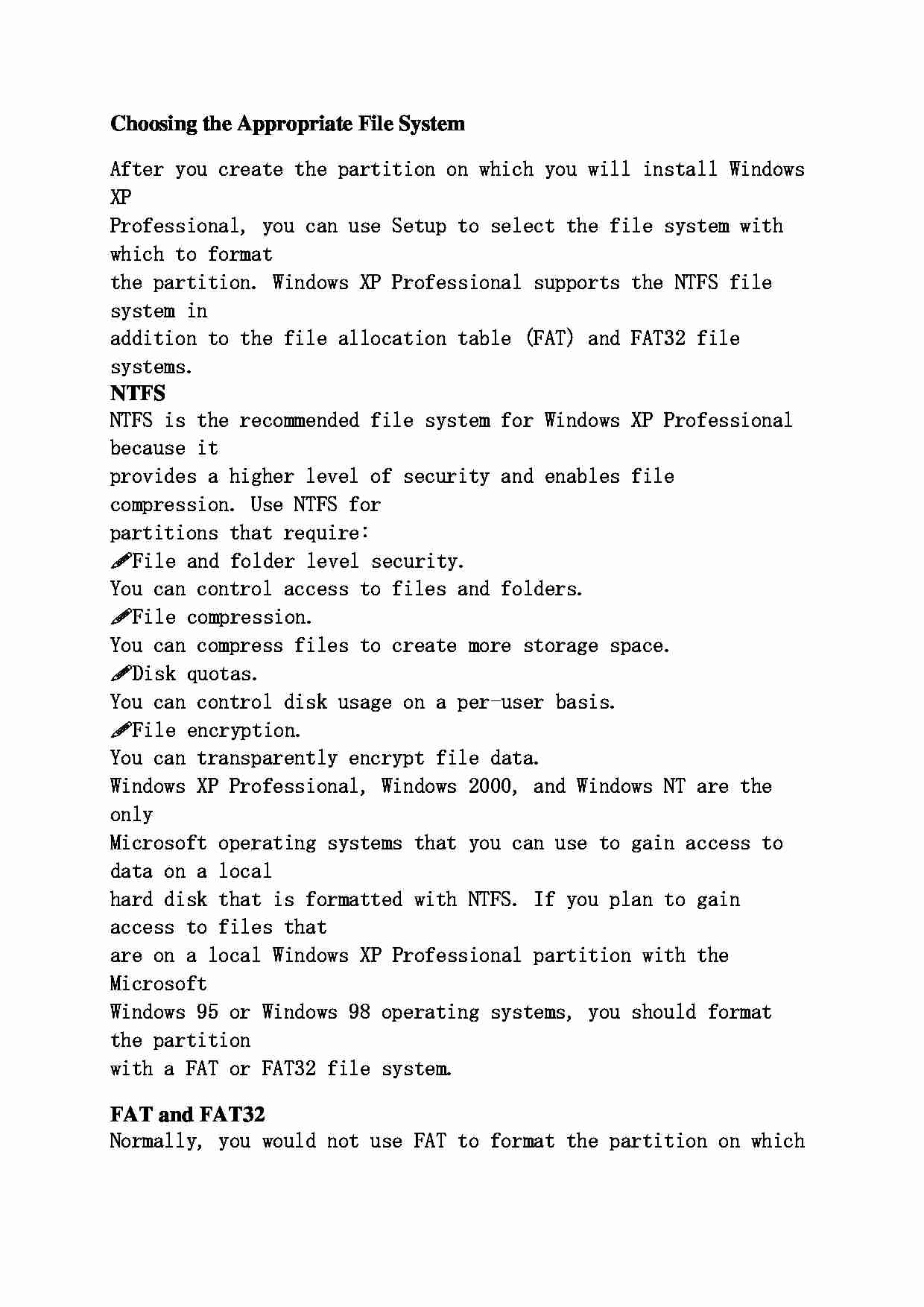 Wybór odpowiedniego systemu plików - strona 1