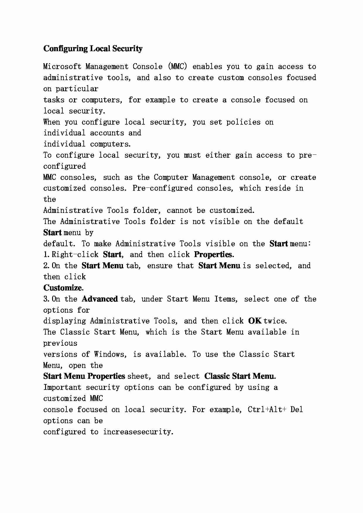 Konfiguracja lokalnego bezpieczeństwa - strona 1