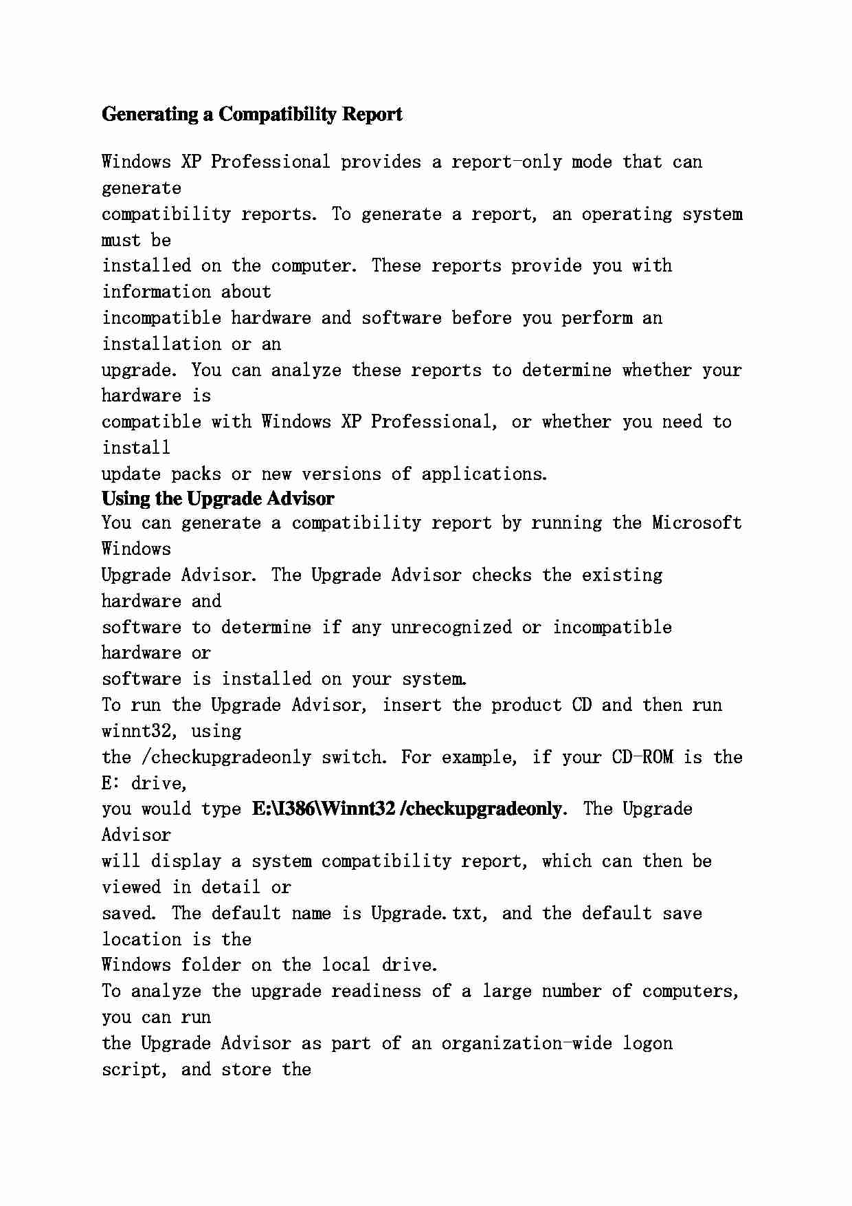 Generowanie raportu zgodności - strona 1