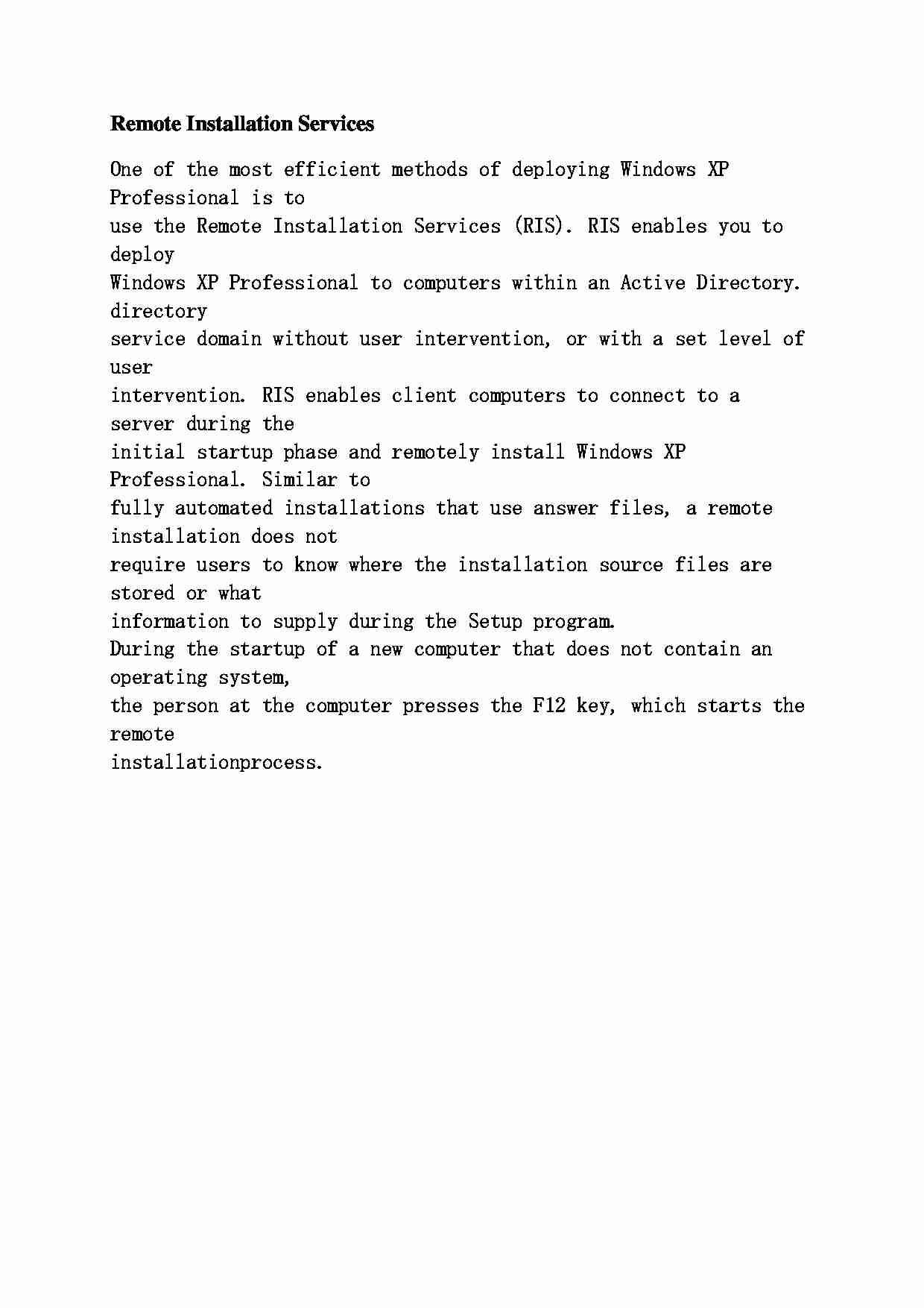Usługi instalacji zdalnej - strona 1