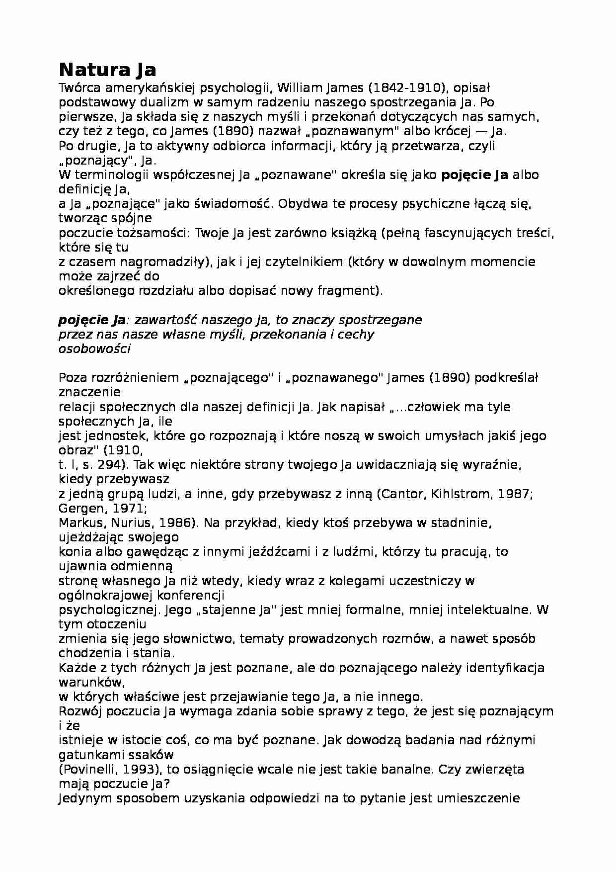 Natura Ja - wykład - strona 1