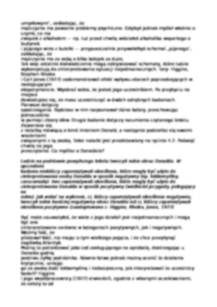 Rola dostępności i zdarzeń poprzedzających - wykład - strona 2