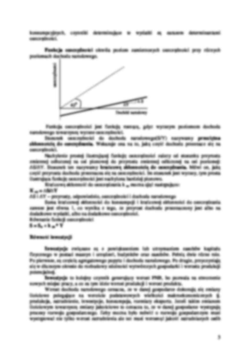 Determinanty dochodu narodowego - opracowanie - strona 3