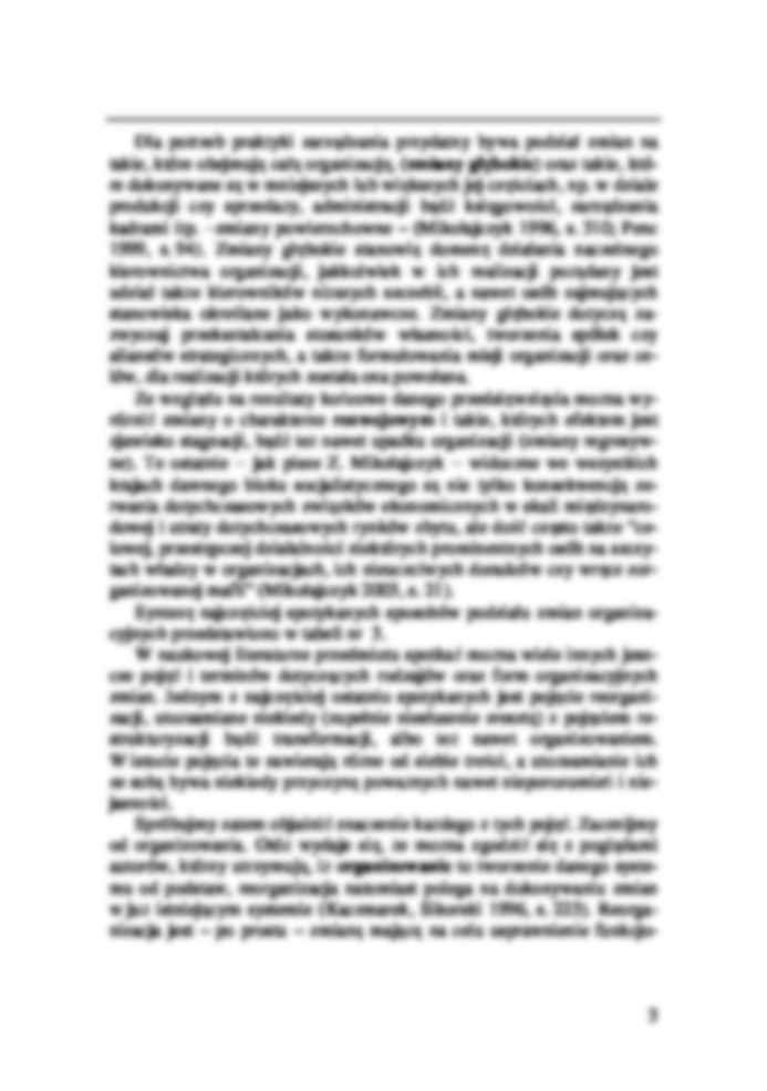 Zarządzanie procesami zmian - wykład - strona 3