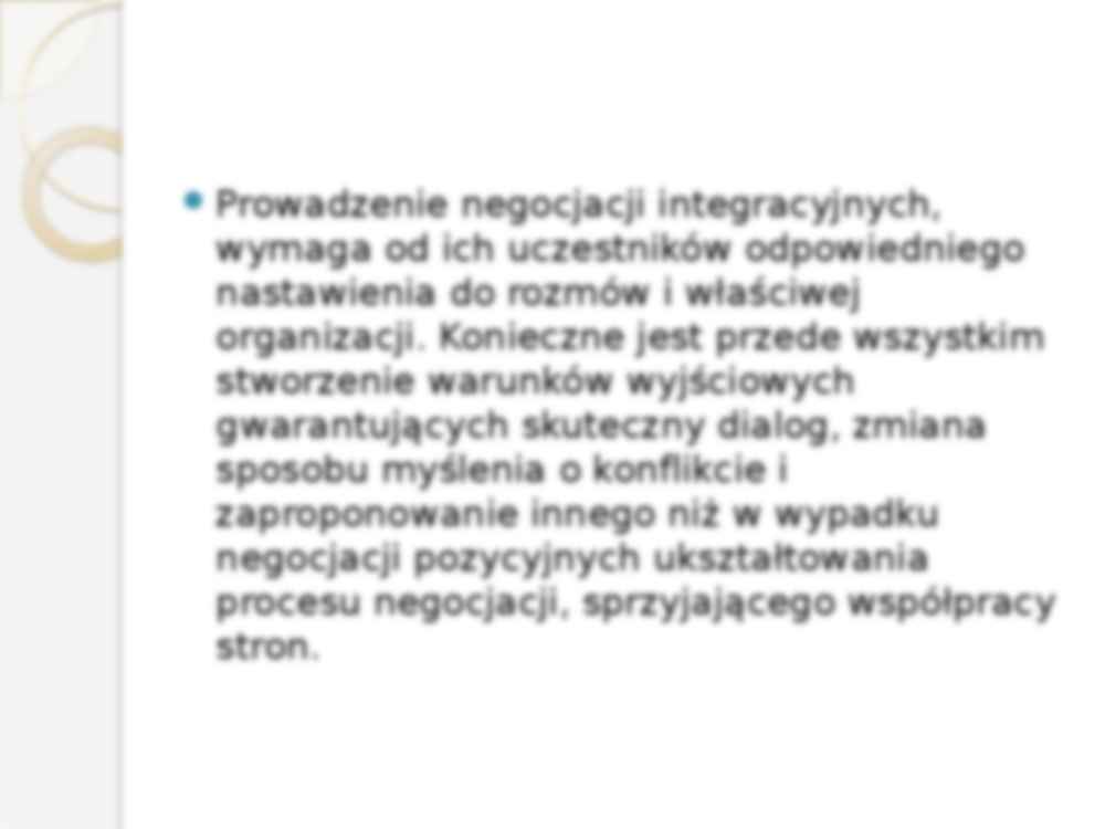 Negocjacje integracyjne - prezentacja - strona 3