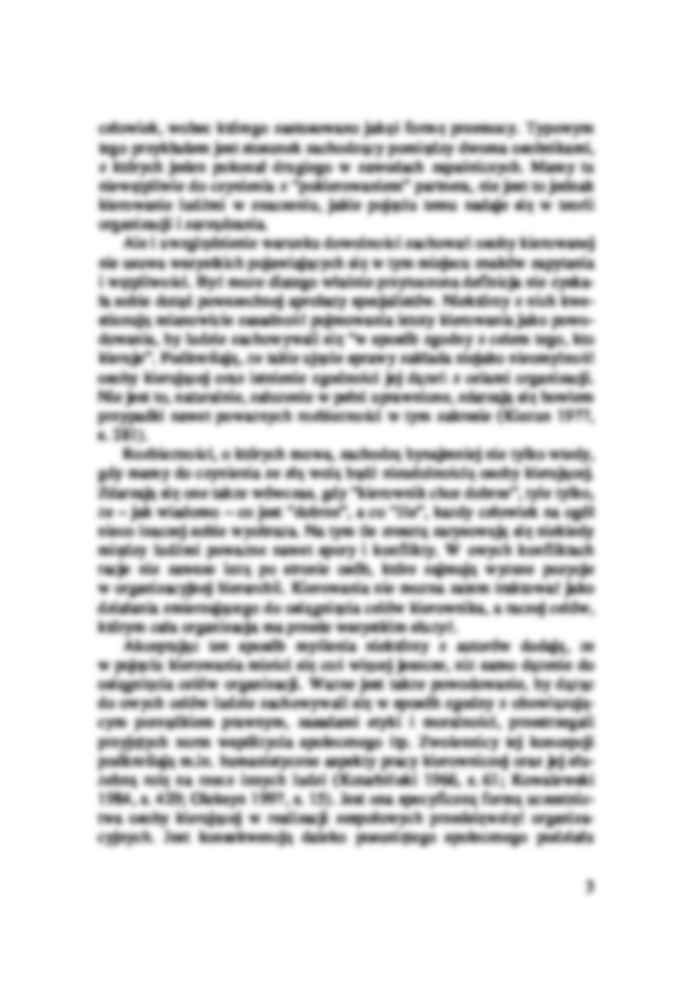 Istota i warunki kierowania - wykład - strona 3