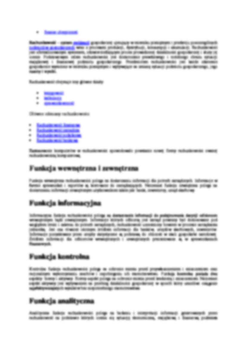 Rachunkowość finansowa a rachunkowość zarządcza - wykład - strona 3