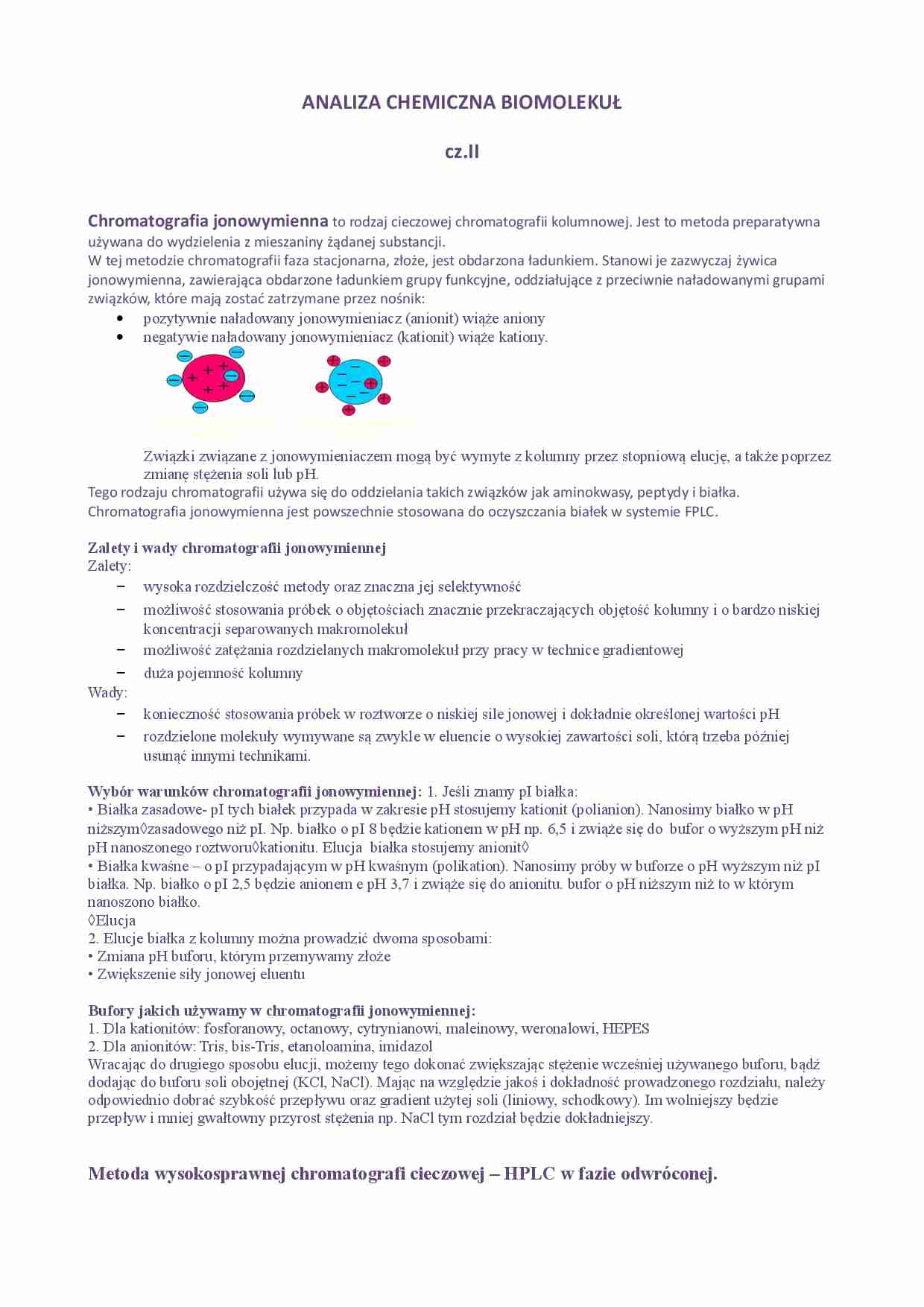 Ćwiczenia - chromatografia - strona 1