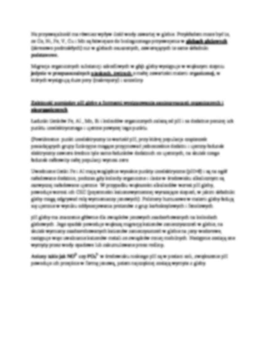 Podstawowe typy gleb - wykład - strona 2