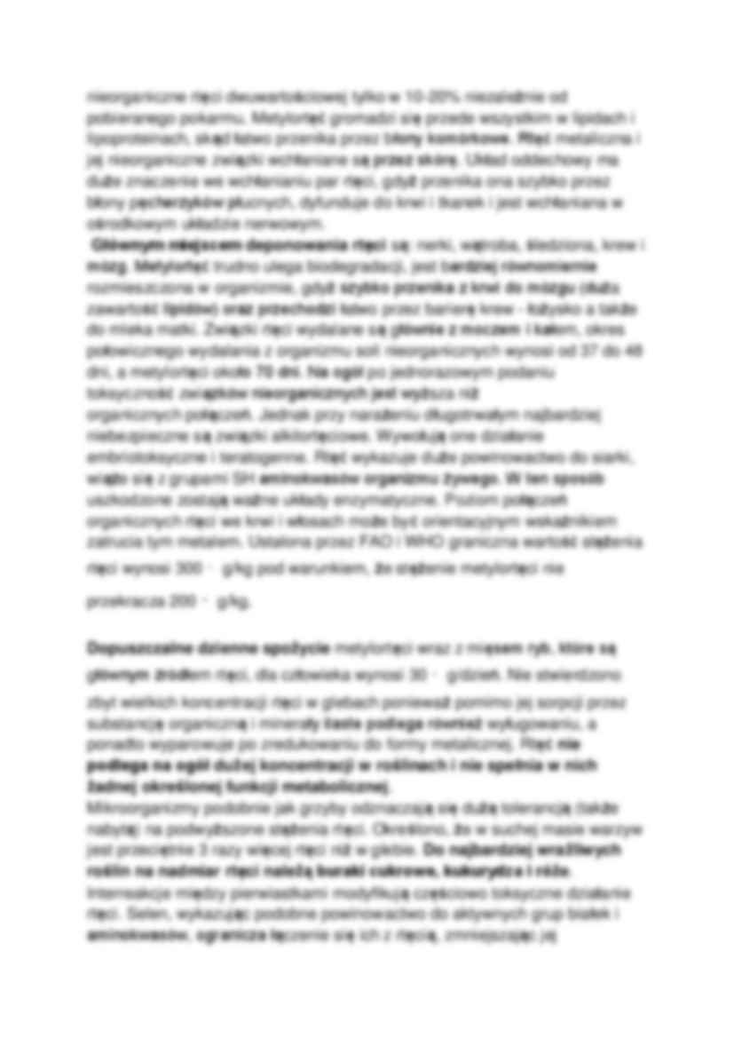 Zanieczyszczenie środowiska rtęcią - wykład - strona 3