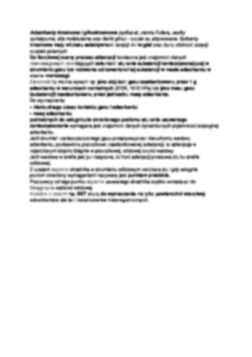 Wykład o adsorpcji - strona 2