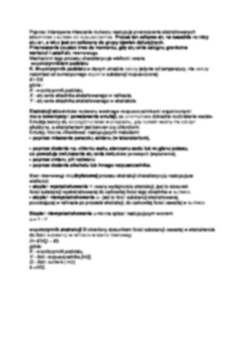 Ekstrakcja - wykład - strona 2