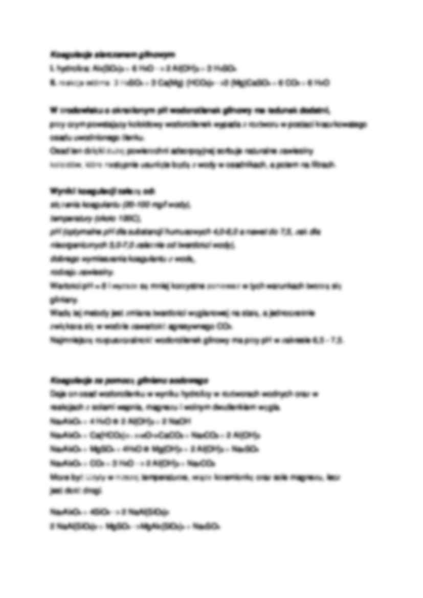 Koagulacja i flokulacja - wykład - strona 3