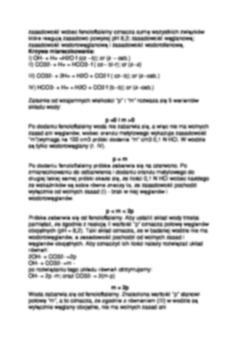 Parametry wody - wykład - strona 2