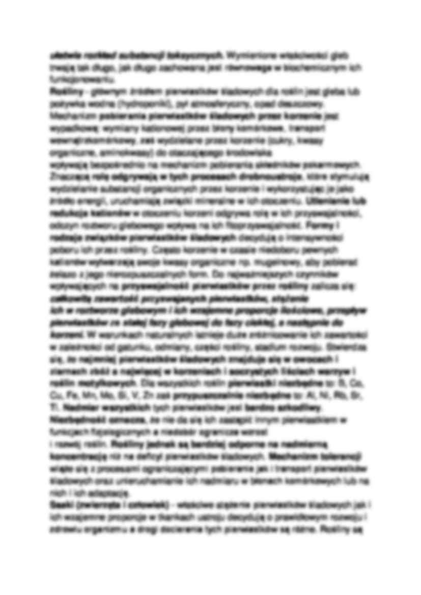 Pierwiastki śladowe w glebach - wykład - strona 2